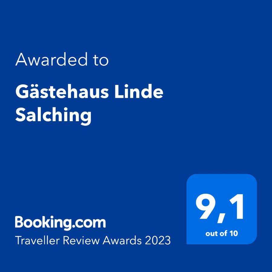 Gaestehaus Linde Salching Exteriér fotografie